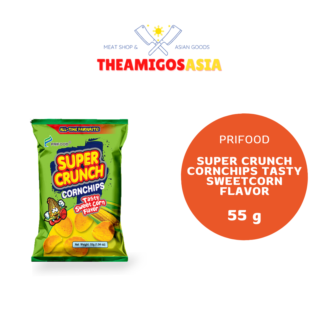 PRIFOOD SUPER CRUNCH CORNCHIPS SWEET CORN