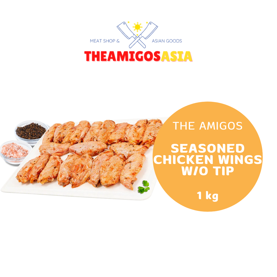 SEASONED WINGS WITHOUT TIPS