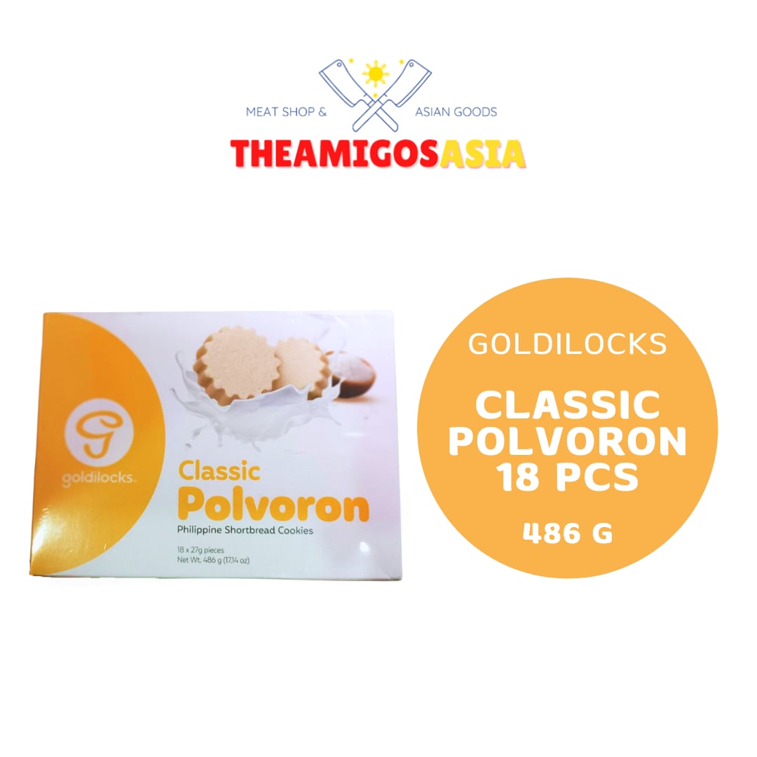 GOLDILOCKS CLASSIC POLVORON 18 PCS