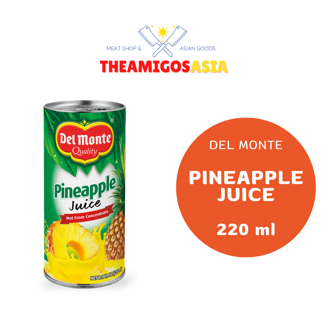 DEL MONTE PINEAPPLE JUICE 220 ML