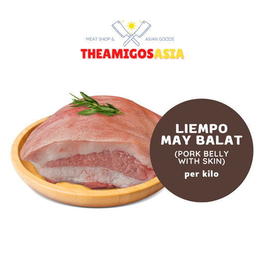 LIEMPO MAY BALAT (PORK BELLY WITH SKIN)