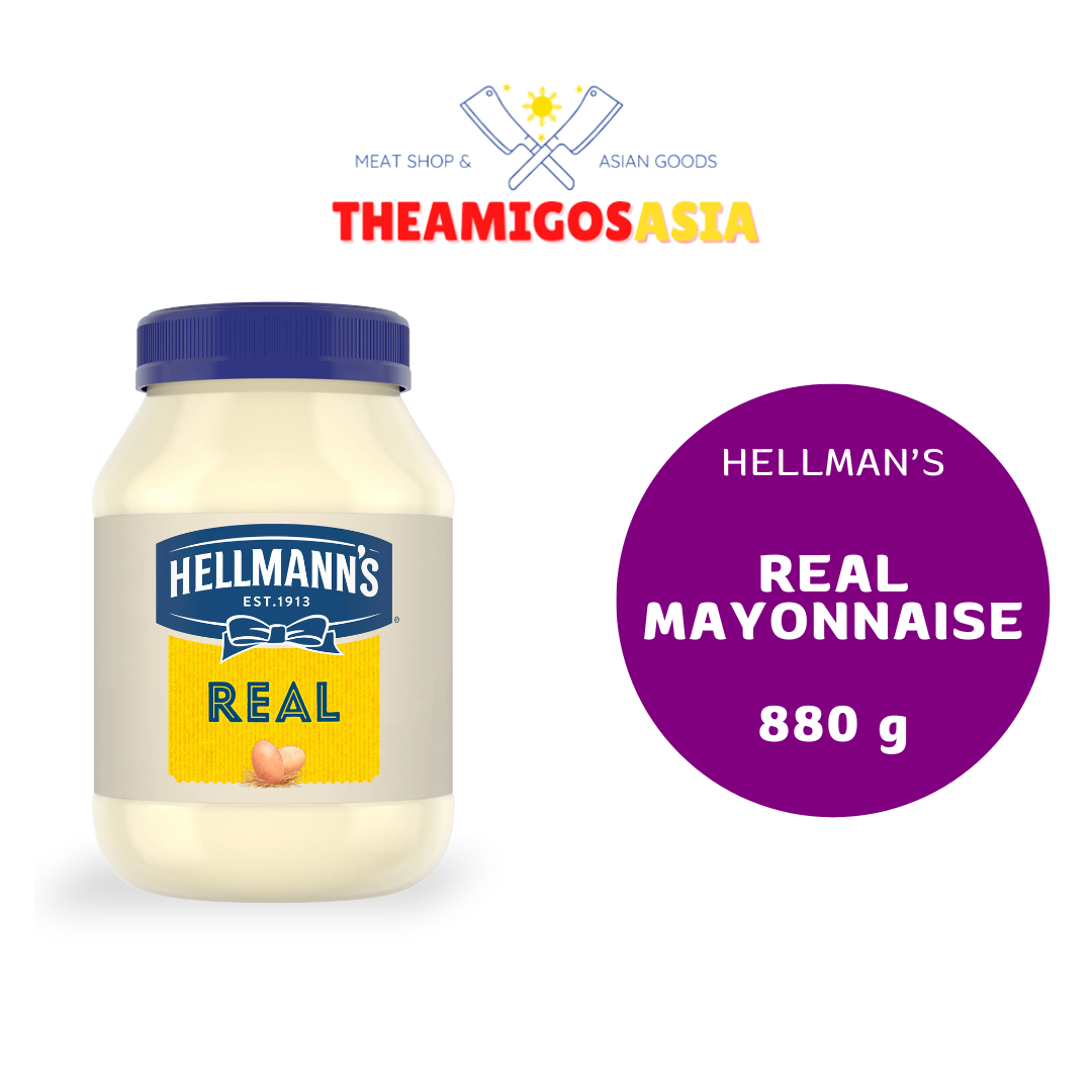 HELLMAN'S REAL MAYONNAISE 880 G