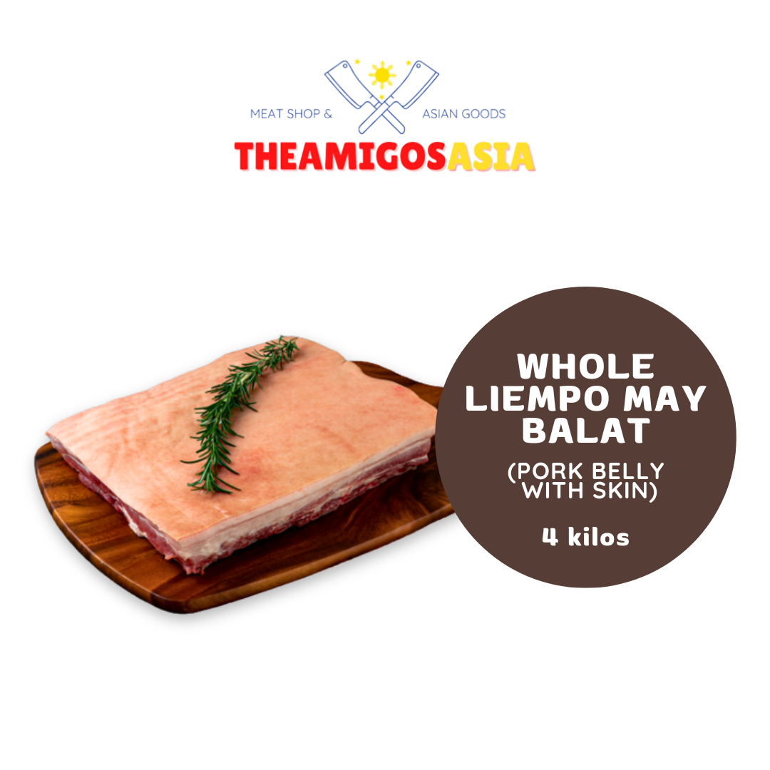 WHOLE LIEMPO MAY BALAT 4KG