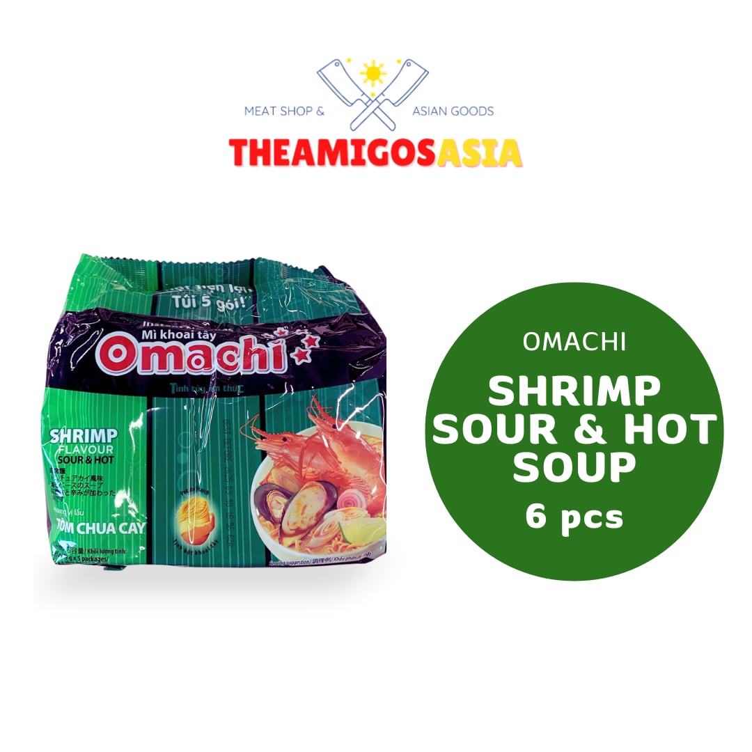 OMACHI SHRIMP SOUR & HOT (6 PCS)