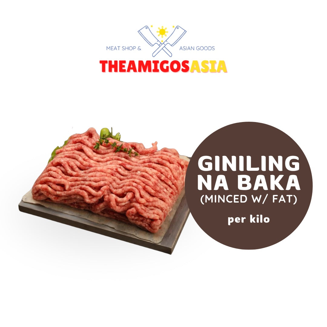 GINILING NA BAKA (MINCED BEEF WITH FAT)