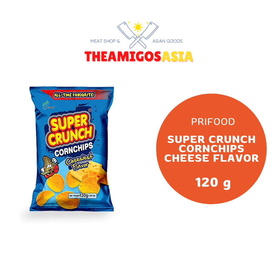 PRIFOOD SUPER CRUNCH CORNCHIPS CHEESE