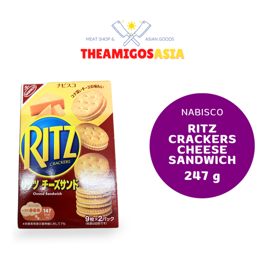 RITZ CRACKERS CHEESE SANDWICH