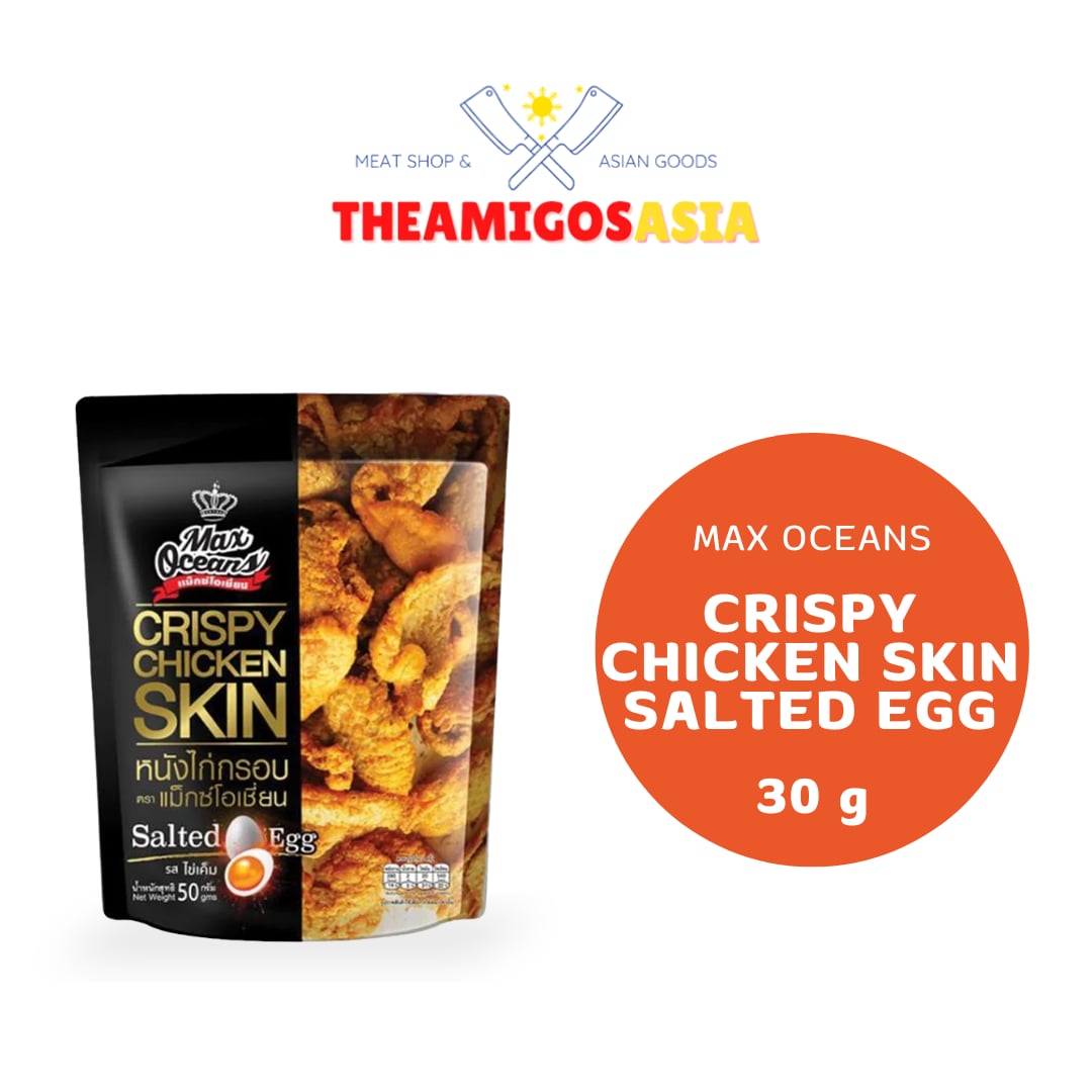 MAX OCEANS CRISPY CHICKEN SKIN SALTED EGG