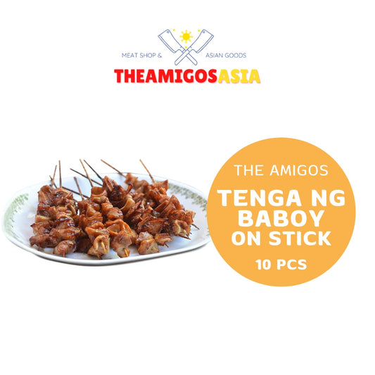 TENGA NG BABOY ON STICK 10 PCS