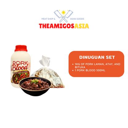 DINUGUAN SET WITH DUGO 500 ML