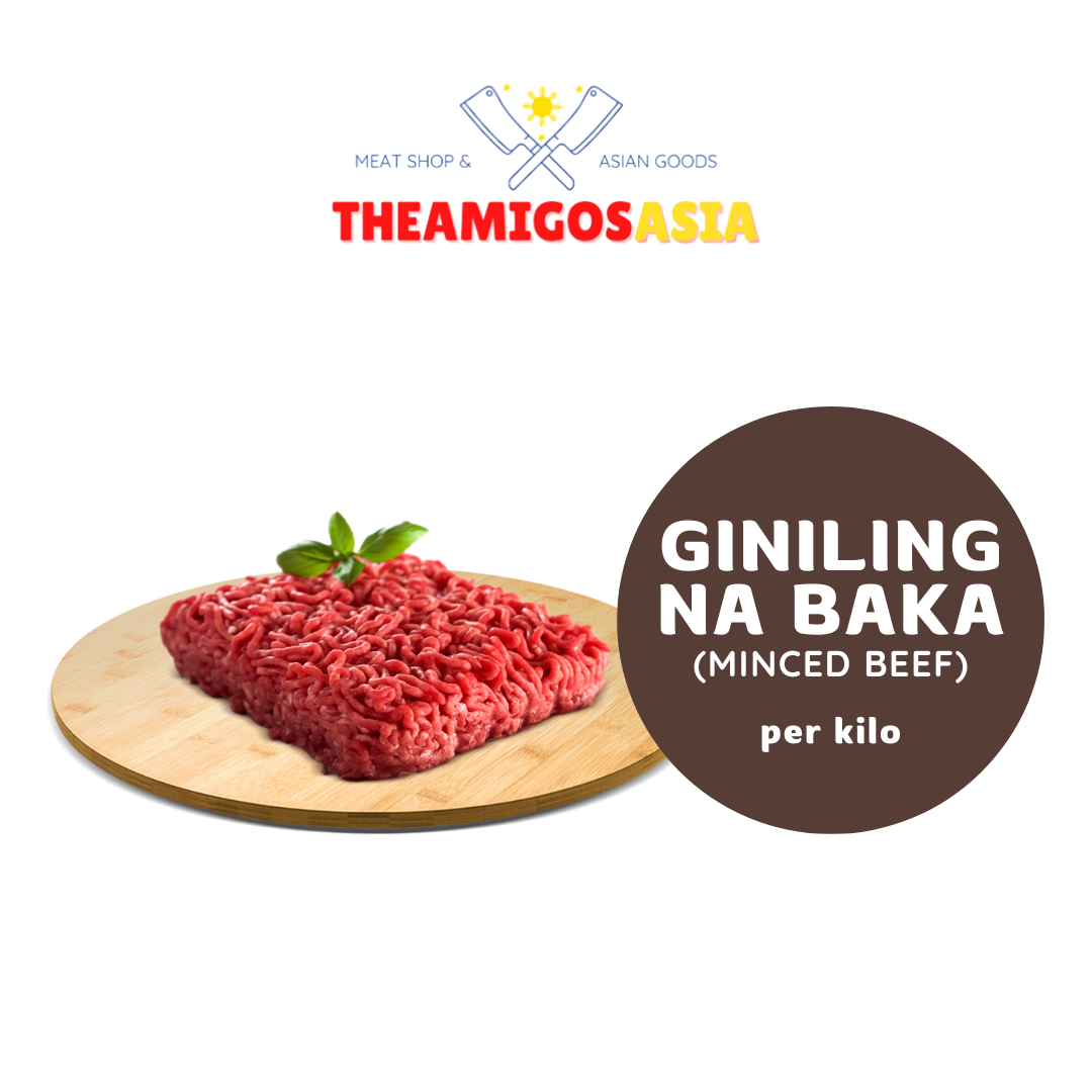 GINILING NA BAKA (MINCED BEEF 100%)