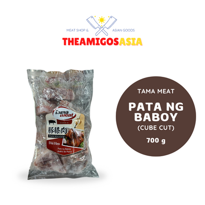 TAMA MEAT PATA NG BABOY (CUBE CUT)