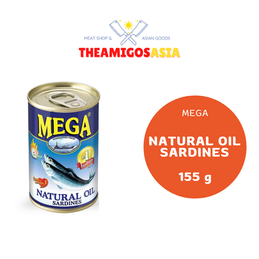 MEGA SARDINES NATURAL OIL