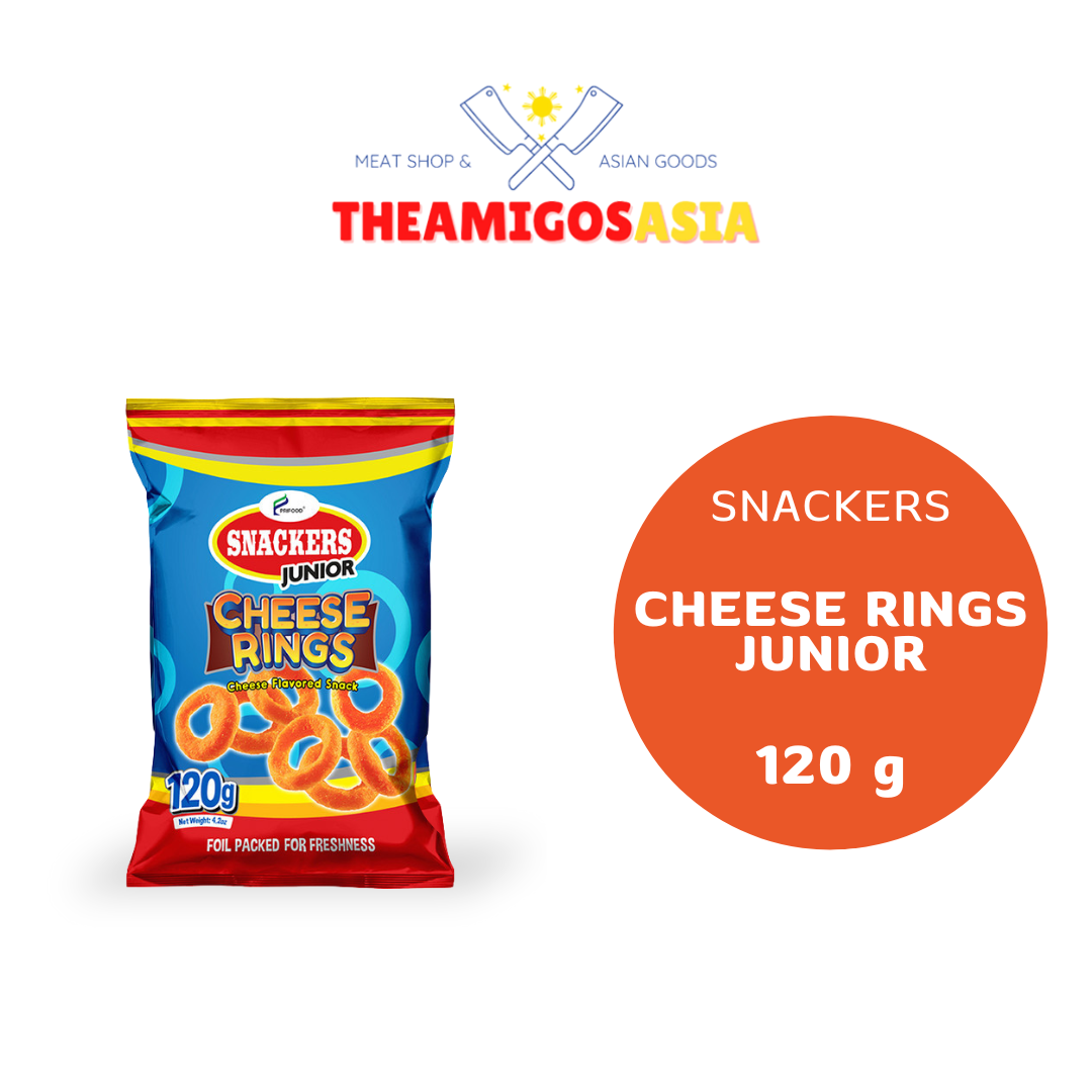 PRIFOOD SNACKERS CHEESE RINGS JUNIOR