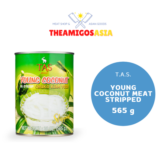 TAS YOUNG COCONUT MEAT STRIPPED