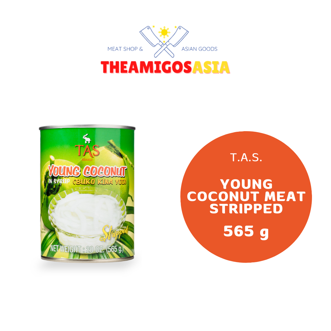 TAS YOUNG COCONUT MEAT STRIPPED