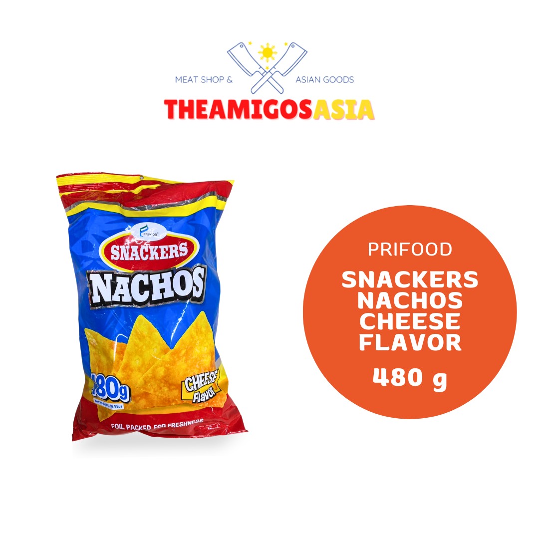 PRIFOOD SNACKERS NACHOS CHEESE FLAVOR