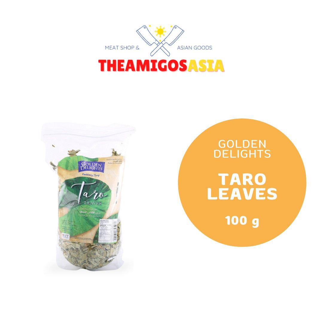 GOLDEN DELIGHTS TARO LEAVES